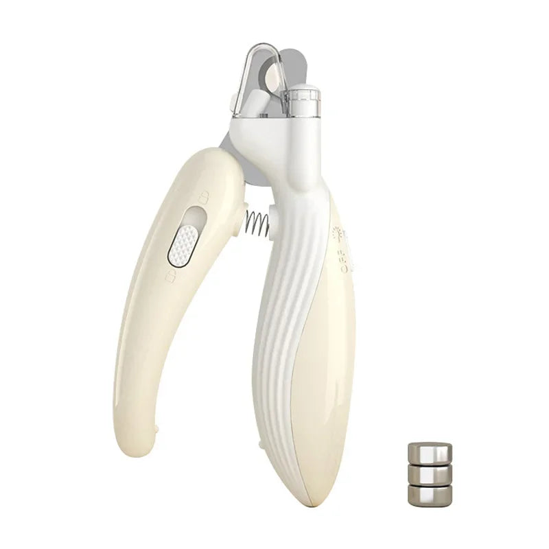 🐾 Professional Pet Nail Clippers with LED Light