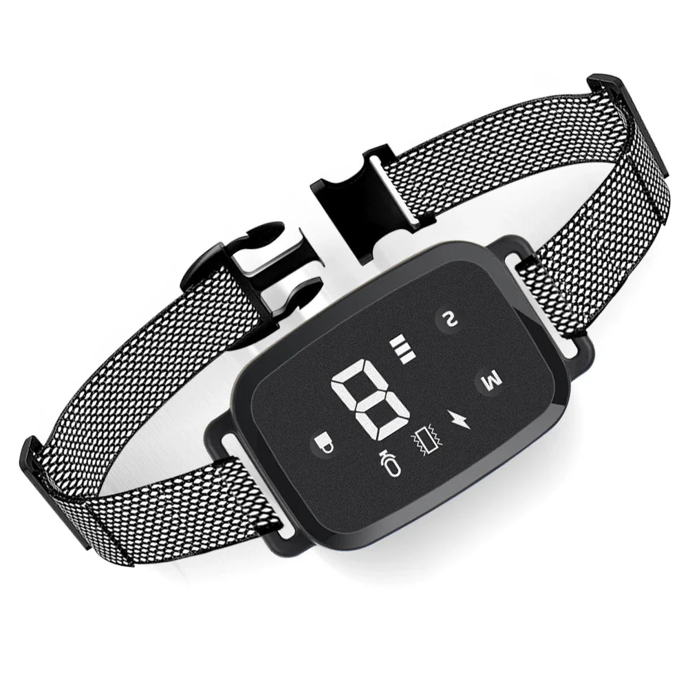 Smart Anti Bark Collar HD Display Waterproof Rechargeable