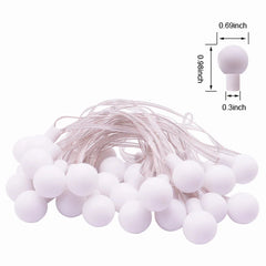 Loamlin WS2812B Vibrant LED Globe String Lights IP67 Decor
