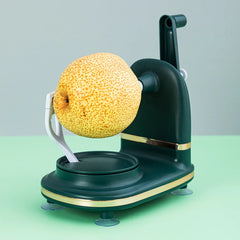 WHDPETS Hand Crank Kitchen Peeler And Fruit Slicer For Home Cooks Effortless Peeling Precise Slices Durable Tool