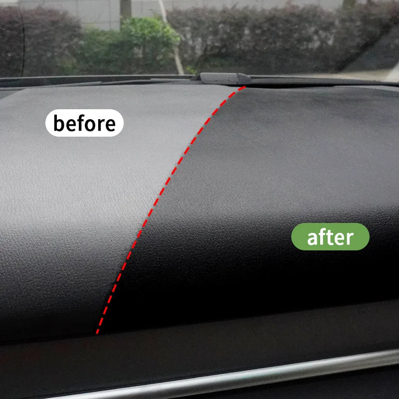300ml Eliteridegear Car Plastic and Leather Restorer Liquid, shows the bottle with clear label and black cap in the image.