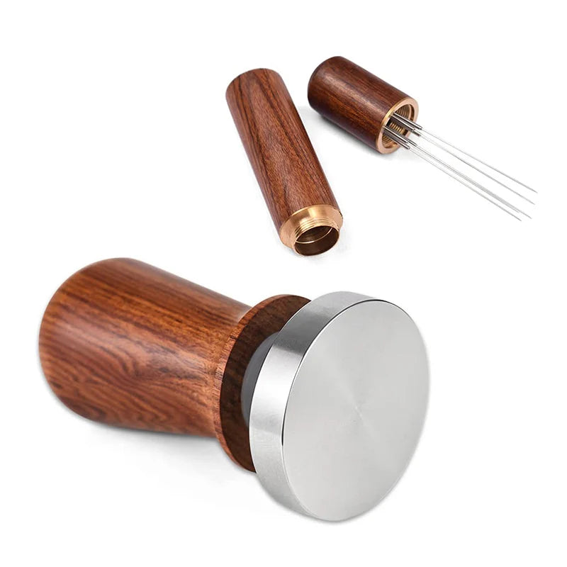 Stainless steel coffee tamper spring for espresso tamping, Adistore brand, with a compact and durable design for espresso machines.
