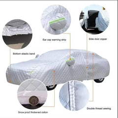 Eliteridegear hail protector car cover, waterproof and breathable, full set designed for customized hail-proof vehicle protection.