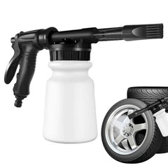 Eliteridegear foam cannon for garden hose, 1L handheld soap foam sprayer with pressurized spray for cleaning.