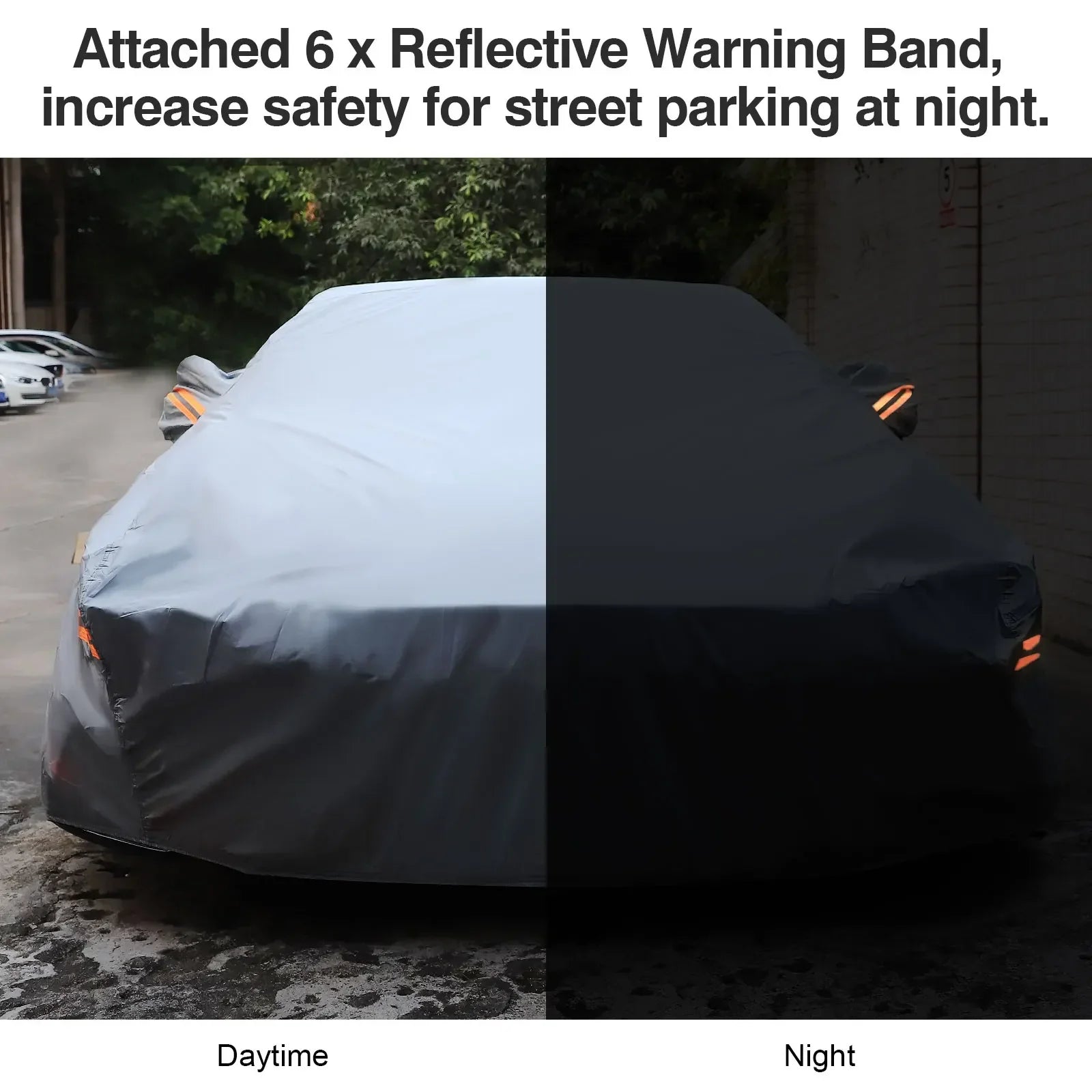 Eliteridegear universal SUV cover protector with UV protection, waterproof rain and snow cover, dust-resistant car cover for full SUV.