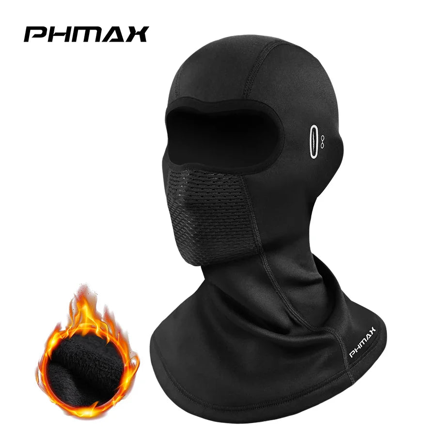 Eliteridegear motorcycle riding mask with full face design, windproof and breathable balaclava for warm protection during rides