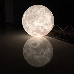GEW Nordic LED Moon Pendant Light For Dining Room Kitchen