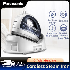 Panasonic Cordless Steam Iron 2400W Ceramic Soleplate Home
