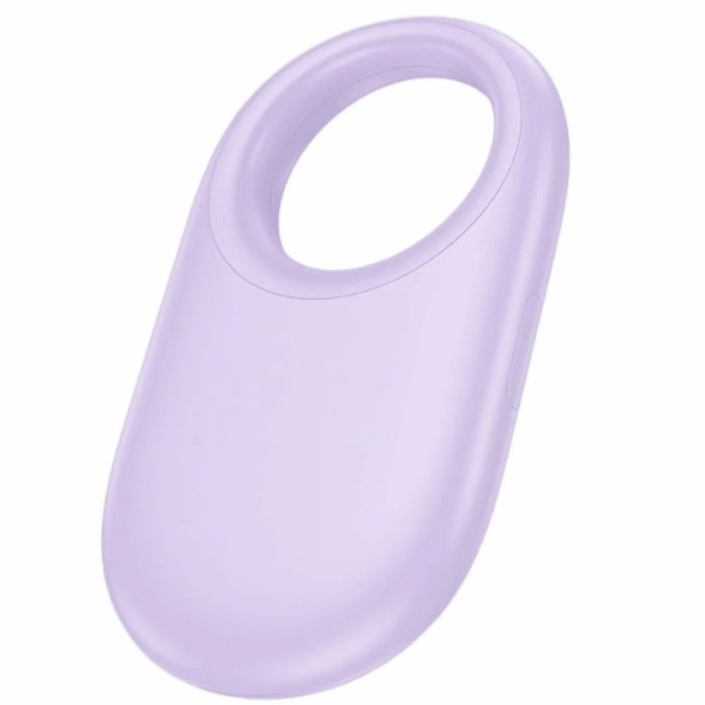 Adistore portable Bluetooth GPS pet tracker with long-lasting battery, showing device with sleek design and digital display.