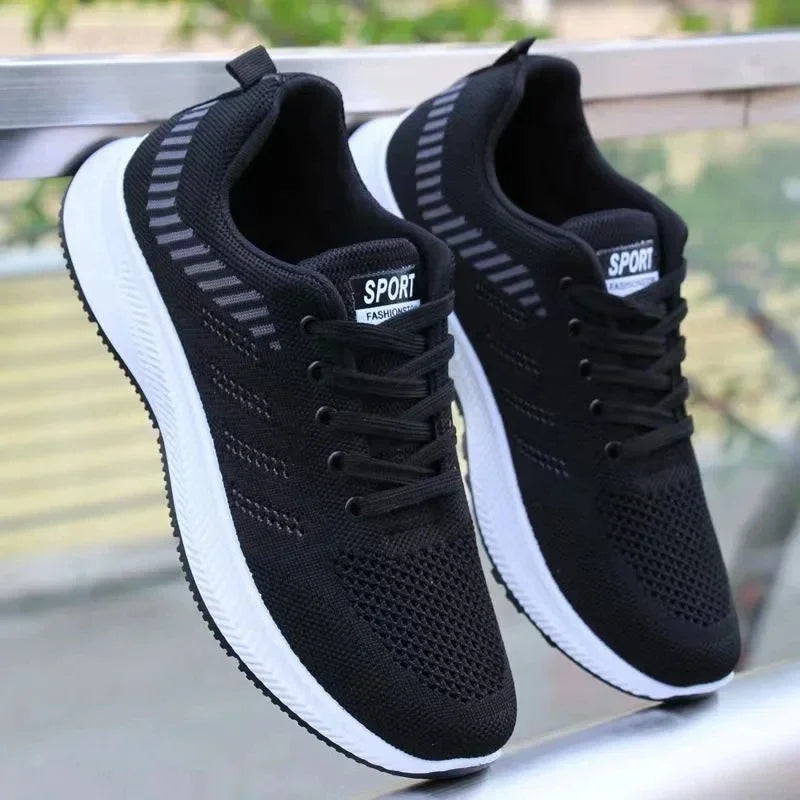 Adistore men's breathable sports shoes for running and training, featuring lightweight design and casual athletic style.