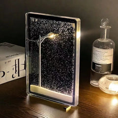 Christmas Night Light Street Lamp Snowy Simulation Kids