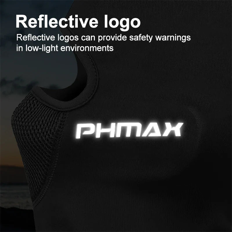 Eliteridegear PHMAX motorcycle riding mask, full face windproof balaclava with breathable warmth, suitable for bikers and outdoor riders.