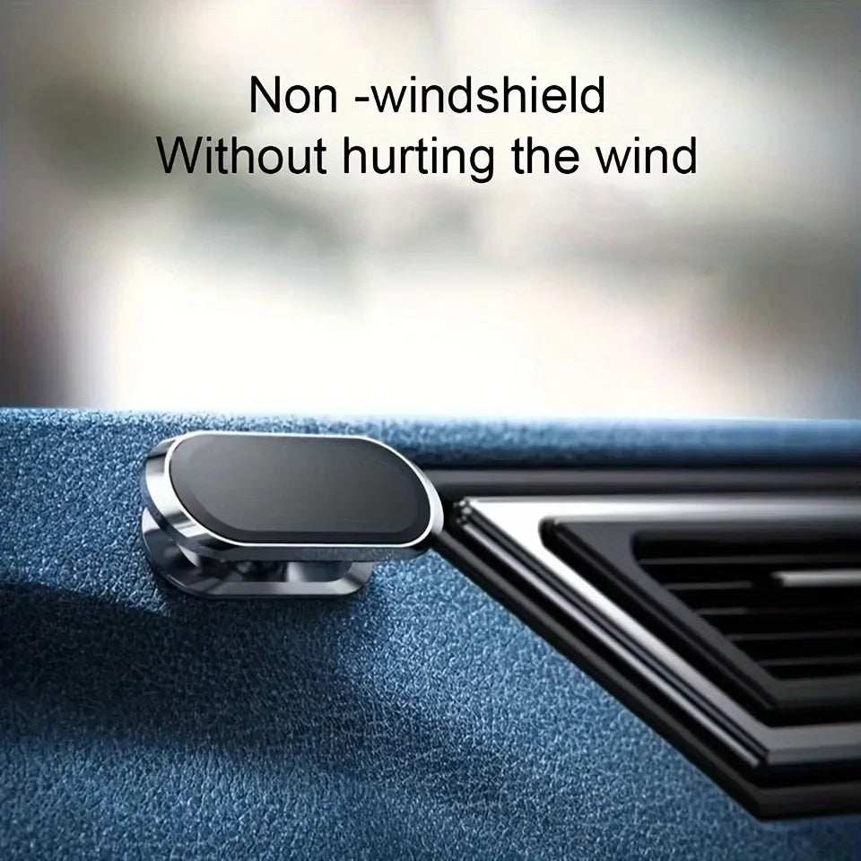 Eliteridegear magnetic car vent phone holder with GPS support for iPhone, Xiaomi, and smartphones, mounted on car air vent.