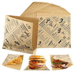 Sandwich Wrappers 50 Pcs Greaseproof Parchment Paper Keeps Sandwiches Neat for Home Bakers Cute Pattern Zapcart