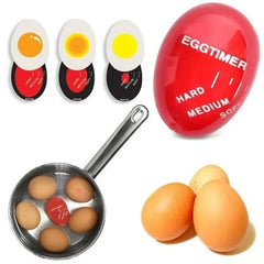 Moonbiffy Egg Timer Color Changing Display For Busy Home Cooks Effortless Doneness At A Glance
