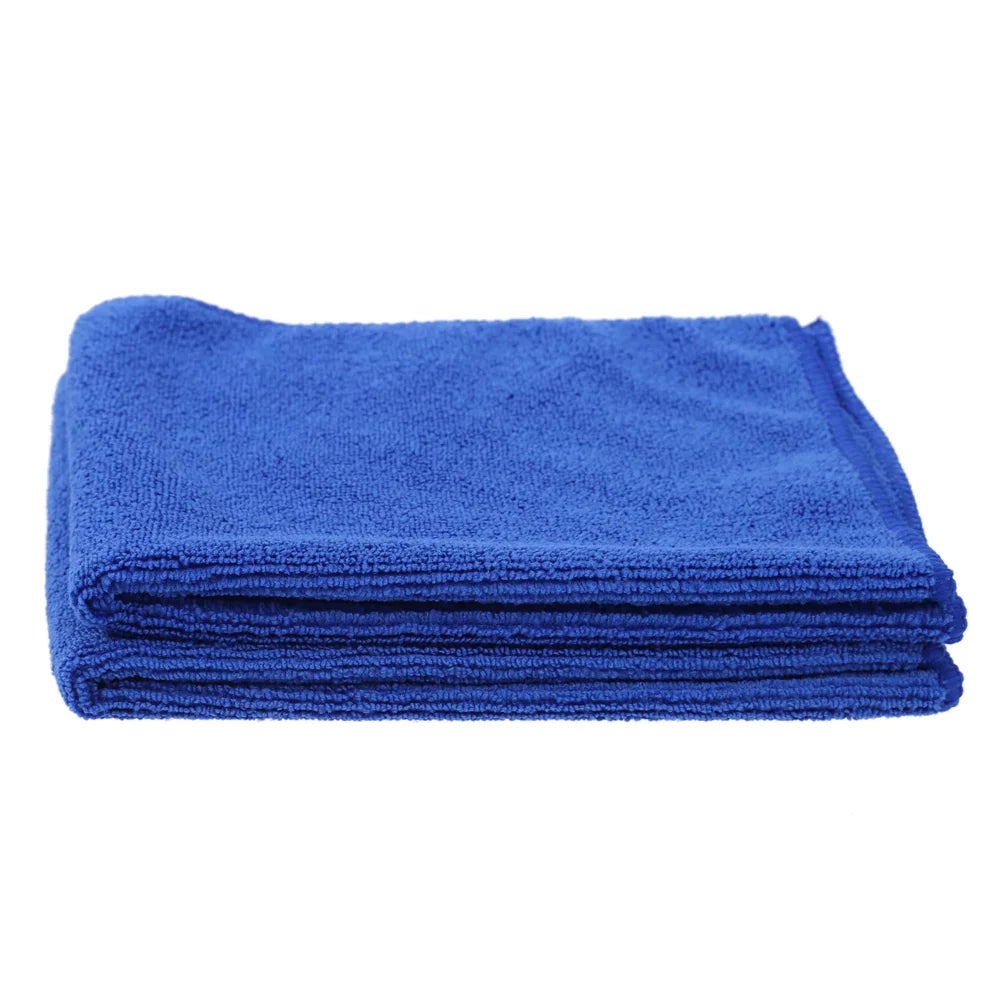 Eliteridegear microfiber car cleaning towel, thickened and quick-drying auto detailing cloth for washing, waxing, and auto valeting.