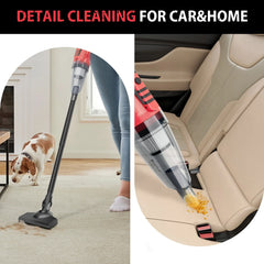 DayPlus Cordless Car Vacuum Handheld Suction Pet Hair