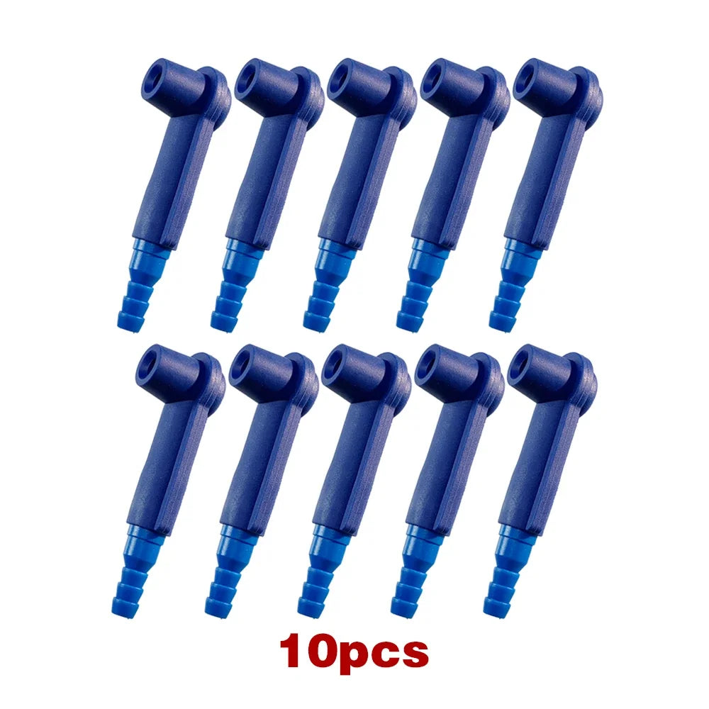 Eliteridegear car brake oil exchange pump connector with 50cm hose for brake fluid filling and oil exchange tools.