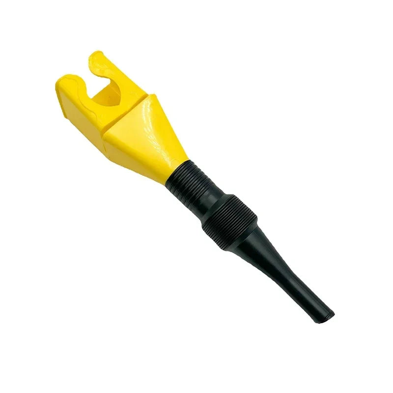 Eliteridegear plastic foldable refueling funnel for cars and motorcycles, ideal for gasoline and engine oil, set of 1-3 pieces.