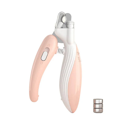 🐾 Professional Pet Nail Clippers with LED Light
