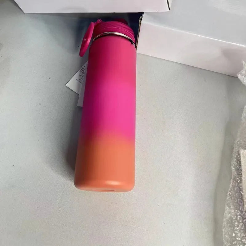 Adistore 24oz stainless steel insulated water bottle with vacuum sports cup, featuring a sleek design and durable construction.