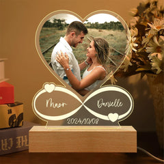 Personalized Photo Frame For Couples Gift Acrylic Plaque