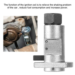 Eliteridegear hydraulic shock absorber removal tool with claw and ball head for suspension disassembly on cars.