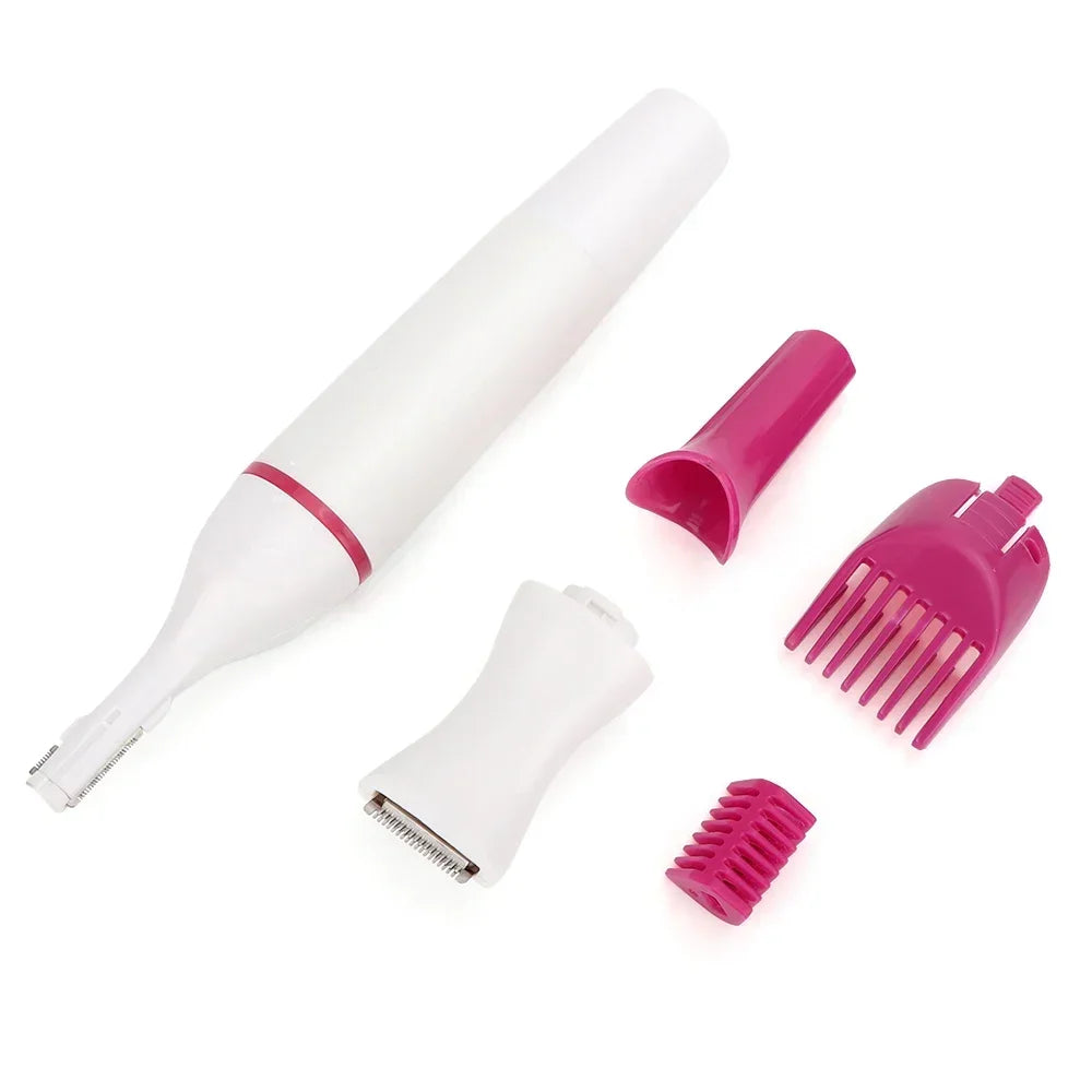 5 In 1 Body Hair Remover Epilator Trimmer Women Bikini Hair Leg Hair Portable Women Painless Razor Shaver Tool care