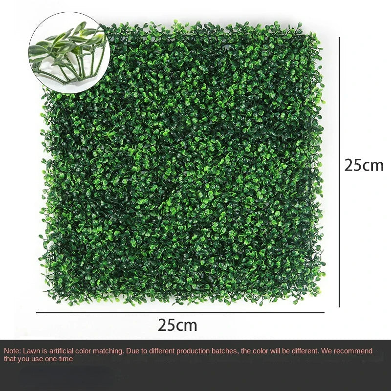 Artificial Grass Wall Panels – Wedding & Home Boxwood Hedge Fence for Greenery Wall Decor