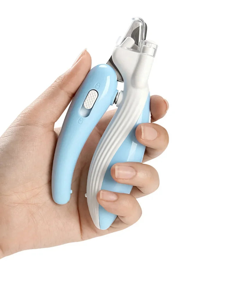 🐾 Professional Pet Nail Clippers with LED Light