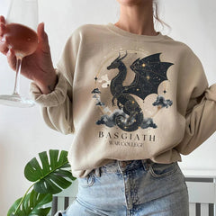 Vintage Fourth Wing Sweater – Y2K Unisex Funny Pullover Sweatshirt