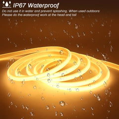Freebeam COB LED Strip Light 20m 50m High Bright Bedroom