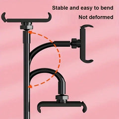Universal Gooseneck Tablet Holder Clip for iPad and Phone