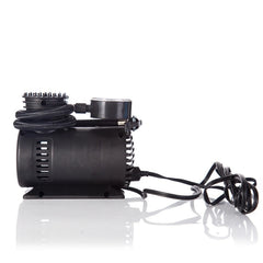 Eliteridegear small air pump inflator for vehicles and sports equipment, compact and efficient for quick inflation.