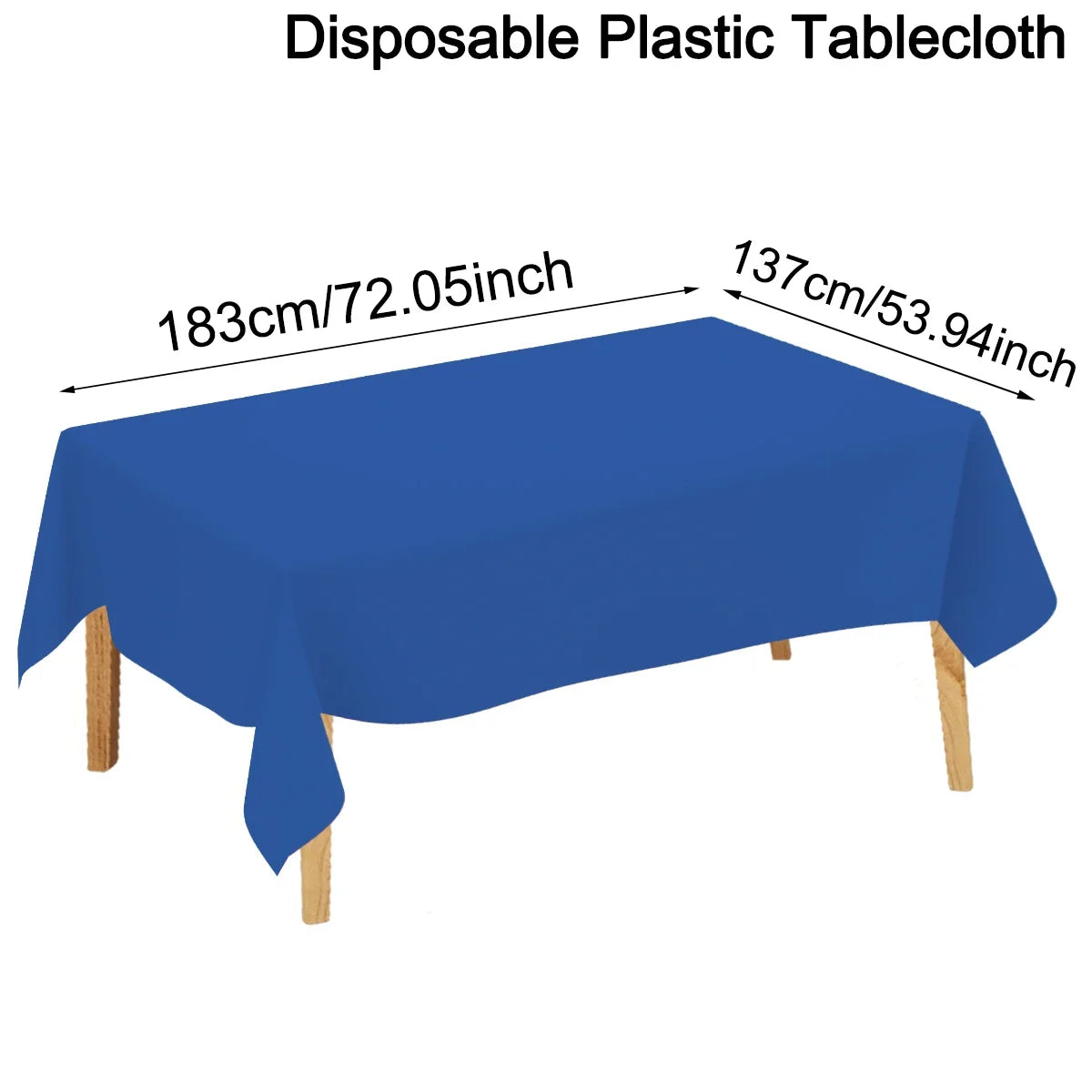 Choice Disposable Tablecloth Solid Color For Home Parties
