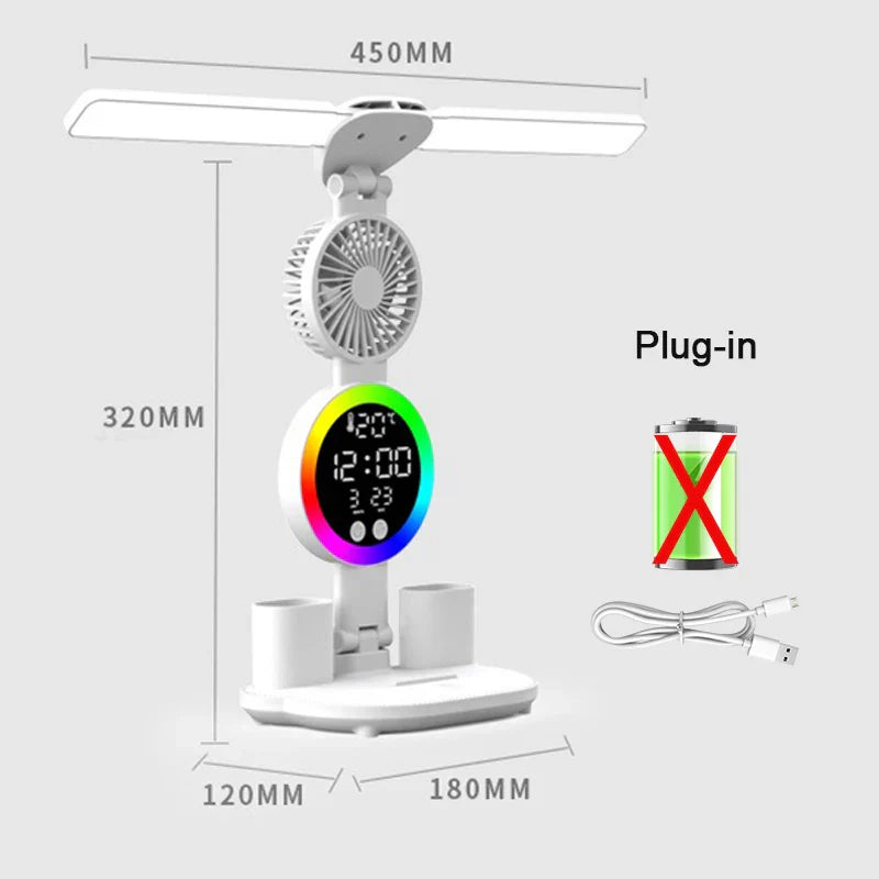 Feimefeiyou Rechargeable LED Desk Lamp for Students Reading