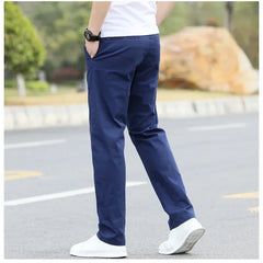 Mens Slim Fit Cotton Chino Pants CN Zhejiang Stretch