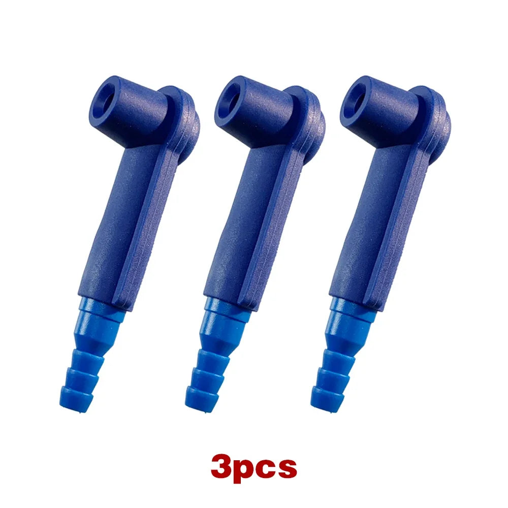 Eliteridegear car brake oil exchange pump connector with 50cm hose, used for brake fluid filling and oil exchange maintenance.