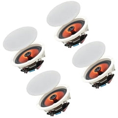 Herdio Bluetooth Ceiling Speakers 6.5 Inch For Home Theater