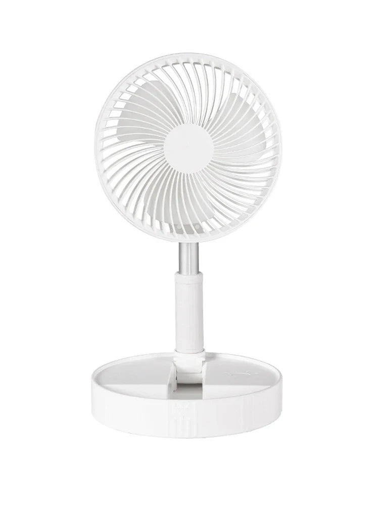 Haoyunma Camping Telescopic Portable USB Folding Fan Remote
