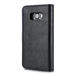 DG.MING for Galaxy S8 Crazy Horse Texture Horizontal Flip Detachable Magnetic Protective Case with Holder & Card Slots & Wallet, Galaxy S8