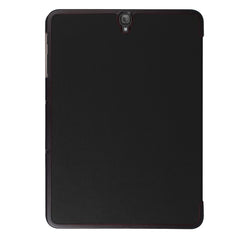 For Galaxy Tab S3 9.7 inch T820 / T825 Custer Texture Horizontal Flip Leather Case with 3-folding Holder, For Galaxy Tab S3 9.7