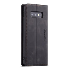 CaseMe-013 Multifunctional Retro Frosted Horizontal Flip Leather Case for Galaxy S10 E, with Card Slot & Holder & Wallet, For Galaxy S10 E