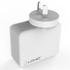 LDNIO A4403 4.4A 4 x USB Ports Smart Travel Charger, EU Plug, SAS5293AU, SAS5293EU, SAS5293UK, SAS5293US