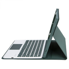 For iPad 11 2025 / 10th Gen 10.9 2022 YA10B-A Lambskin Texture Bluetooth Touch Keyboard Leather Tablet Case with Pen Slot, YA10B-A
