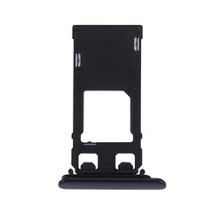 SIM Card Tray + Micro SD Card Tray for Sony Xperia XZ (Single SIM Version), For Xperia XZ Single SIM Black, For XZ Single SIM