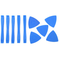 5 PCS Plastic Disassemble Spudgers + 5 PCS Plastic Triangle Prying Tool, 5+5pcs Prying Tool