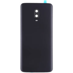 For OnePlus 6T Original Battery Back Cover with Camera Lens Frame, For OnePlus 6T,Original (Frosted Black ), For OnePlus 6T,Original (Jet Black)