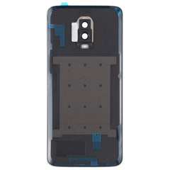 For OnePlus 6T Original Battery Back Cover with Camera Lens Frame, For OnePlus 6T,Original (Frosted Black ), For OnePlus 6T,Original (Jet Black)
