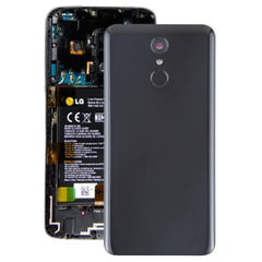 Battery Back Cover with Camera Lens Frame & Fingerprint Sensor for LG Q7 / Q7+, For LG Q7, For LG Q7 (Purple)